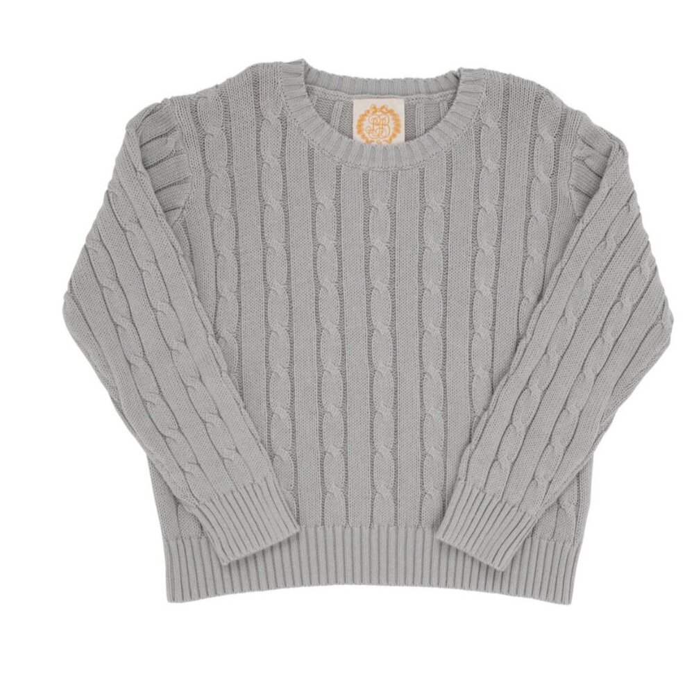NWT Beaufort Bonnet Crew Neck Pullover Sweater Unisex Kids Size 4T Gray $56